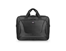 PORT DESIGNS | Courchevel | Fits up to size 17.3 " | Messenger - Briefcase | Black | Shoulder strap