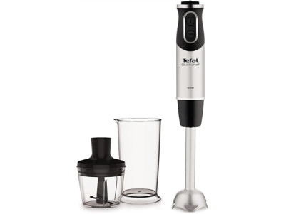 TEFAL | Blender | Quickchef 2-in-1 HB659838 | Hand Blender | 1000 W | Number of speeds 20 | Turbo mode | Chopper | Stainless ste