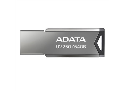 ADATA FlashDrive UV250 16GB Metal Black USB 2.0 Flash Drive, Retail | ADATA