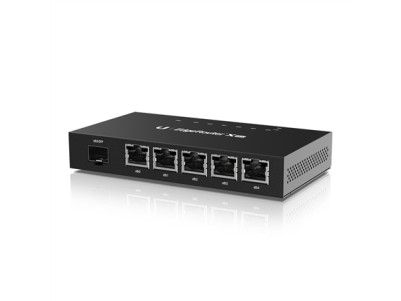 EdgeRouter | ER-X-SFP | No Wi-Fi | 10/100/1000 Mbit/s | Ethernet LAN (RJ-45) ports 5 | Mesh Support No | MU-MiMO No | No mobile 