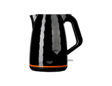 Adler | Kettle | AD 1277 | Standard | 2200 W | 1.7 L | Plastic | 360 rotational base | Black