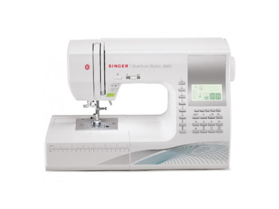 Singer | Sewing Machine | Quantum Stylist 9960 | Number of stitches 600 | Number of buttonholes 13 | White
