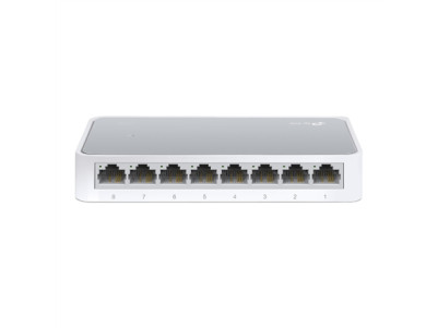 TP-LINK | Switch | TL-SF1008D | Unmanaged | Desktop | 10/100 Mbps (RJ-45) ports quantity 8 | Power supply type External | 36 mon