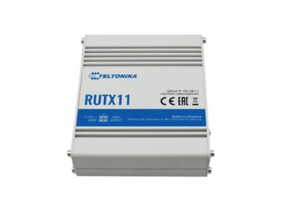 Industrial Router 4G LTE Cat6 DualSIM | RUTX11 | 802.11ac | 867 Mbit/s | 10/100/1000 Mbit/s | Ethernet LAN (RJ-45) ports 4 | Mes