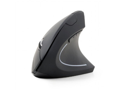 Gembird | MUSW-ERGO-01 | 2.4GHz Wireless Optical Mouse | Optical Mouse | USB | Black