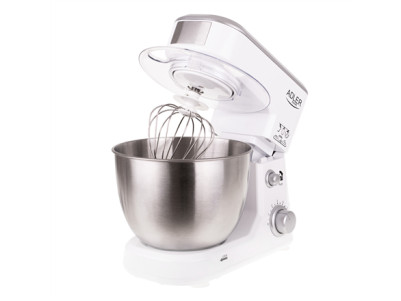 Adler | AD 4216 | 1000 W | Number of speeds 6 | Bowl capacity 4 L | White