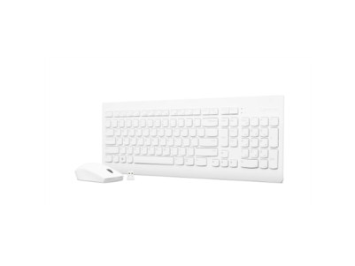 Lenovo | Wireless Combo Keyboard & Mouse | 510 | White | Keyboard and Mouse Combo | 2.4 GHz Wireless via Nano USB | Batteries in