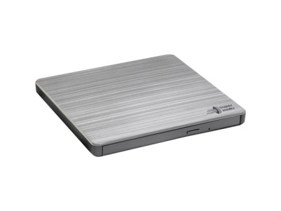 H.L Data Storage | Ultra Slim Portable DVD-Writer | GP60NS60 | Interface USB 2.0 | DVD R/RW | CD read speed 24 x | CD write spee