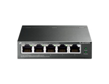 TP-LINK | Switch | TL-SG105PE | Unmanaged | Desktop | PoE+ ports quantity 4 | Power supply type External