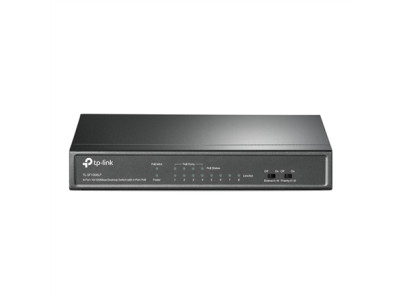 TP-LINK | Switch | TL-SF1008LP | Unmanaged | Desktop | 10/100 Mbps (RJ-45) ports quantity 8 | Power over Ethernet (PoE) ports qu