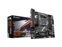 Gigabyte | B550M AORUS ELITE 1.0 | Processor family AMD | Processor socket AM4 | DDR4 DIMM | Memory slots 4 | Number of SATA con