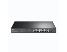 TP-LINK | Switch | TL-SG1218MP | Unmanaged | Rackmountable | 10/100 Mbps (RJ-45) ports quantity 18 | SFP ports quantity 2 | PoE+