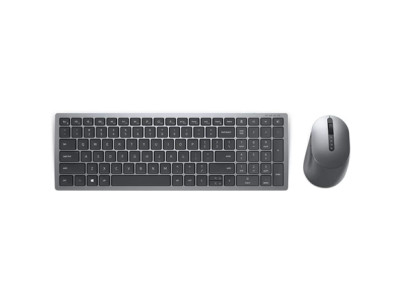 Dell | Keyboard and Mouse | KM7120W | Keyboard and Mouse Set | Wireless | Batteries included | EN/LT | Bluetooth | Titan Gray | 