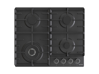 Gorenje | Hob | GW642AB | Gas | Number of burners/cooking zones 4 | Rotary knobs | Black