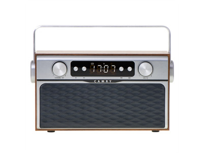 Camry | Bluetooth Radio | CR 1183 | 16 W | AUX in | Wooden