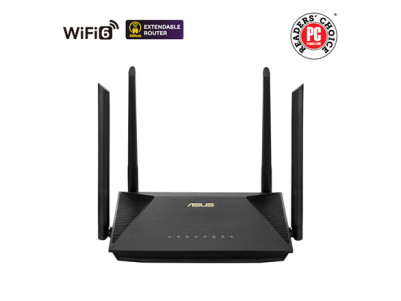 Wireless AX1800 Dual Band Gigabit Router | RT-AX53U | 1201+600 Mbit/s | Ethernet LAN (RJ-45) ports 4 | Mesh Support No | MU-MiMO