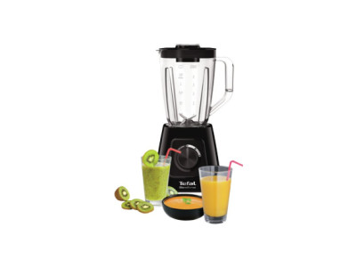 TEFAL | Blender | BL420838 BlendForce | Tabletop | 600 W | Jar material Plastic | Jar capacity 1.25 L | Ice crushing | Black