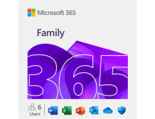 Microsoft | M365 Family | 6GQ-00092 | ESD | 1-6 PCs/Macs user(s) | License term 1 year(s) | All Languages