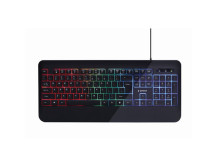 Gembird | Multimedia Keyboard | KB-UML-03 | Multimedia | Wired | US | Black