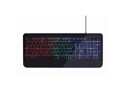 Gembird | Multimedia Keyboard | KB-UML-03 | Multimedia | Wired | US | Black