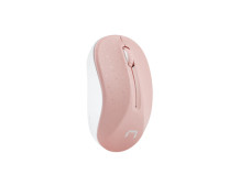 Natec Mouse, Toucan, Wireless, 1600 DPI, Optical, Pink-White | Natec | Mouse | Optical | Wireless | Pink/White | Toucan