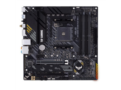 Asus | TUF GAMING B550M-PLUS WIFI II | Processor family AMD | Processor socket AM4 | DDR4 | Memory slots 4 | Chipset B550 | micr