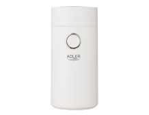 Adler | Coffee Mill | AD 4446ws | 150 W | Coffee beans capacity 75 g | White