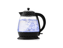 ETA | Crystal Kettle | ETA315490000 | Electric | 2200 W | 1.7 L | Glass | 360 rotational base | Glass/Black