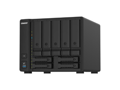 QNAP | 9-Bay QTS NAS | TS-932PX-4G | Up to 9 HDD/SSD Hot-Swap | AnnapurnaLabs Alpine | AL324 ARM Cortex-A57 Quad-Core | Processo
