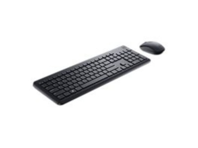 Dell | Keyboard and Mouse | KM3322W | Keyboard and Mouse Set | Wireless | Batteries included | EE | Black | Wireless connection