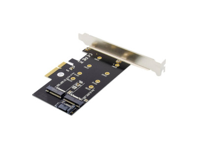 Digitus | M.2 NGFF / NVMe SSD PCI Express 3.0 (x4) Add-On Card | DS-33170