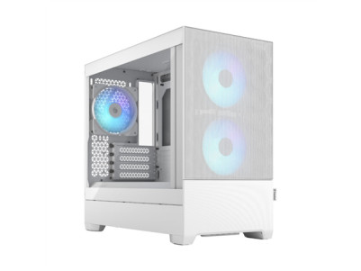 Fractal Design | Pop Mini Air RGB | Side window | White TG Clear Tint | mATX, Mini ITX | Power supply included No | ATX