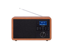 Adler | Radio DAB+ Bluetooth | AD 1184 | Alarm function | Black/Brown