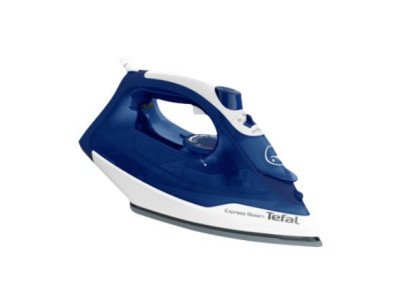 TEFAL | FV2838E0 | Steam Iron | 2400 W | Water tank capacity 270 ml | Continuous steam 40 g/min | Blue/White