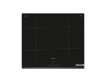 Bosch | Hob | PUE63KBB6E | Induction | Number of burners/cooking zones 4 | Touch | Timer | Black