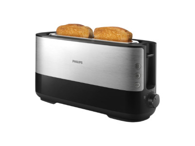 Philips | Toaster | HD2692/90 Viva Collection | Power 950 W | Number of slots 2 | Housing material Metal/Plastic | Black