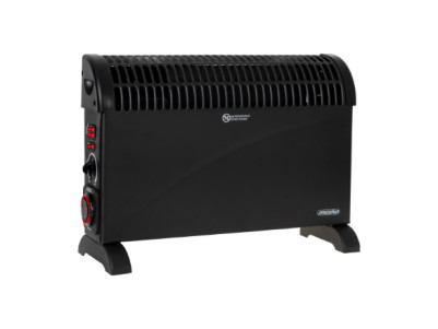Mesko | Convector Heater with Timer and Turbo Fan | MS 7741b | Convection Heater | 2000 W | Number of power levels 3 | Black