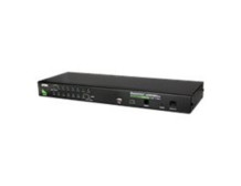 Aten | 16-Port PS/2-USB VGA KVM Switch with Daisy-Chain Port and USB Peripheral Support | CS1716A