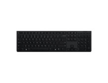 Lenovo | Professional Wireless Rechargeable Keyboard | 4Y41K04068 | Keyboard | Wireless | US | Grey | Scissors switch keys
