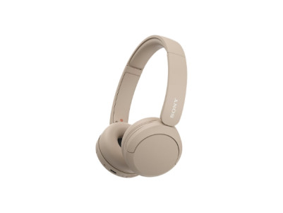 Sony WH-CH520 Wireless Headphones, Beige | Sony | Wireless Headphones | WH-CH520 | Wireless | On-Ear | Microphone | Noise cancel