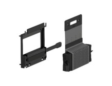 Dell | OptiPlex Micro and Thin Client VESA Mount w/Adapter Bracket | Black