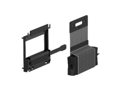 Dell | OptiPlex Micro and Thin Client VESA Mount w/Adapter Bracket | Black