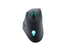 Dell | Gaming Mouse | AW620M | Wired/Wireless | Alienware Wireless Gaming Mouse | Dark Side of the Moon