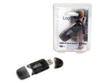 Logilink | Cardreader USB 2.0 Stick external for MMC, RS-MMC, SD and SD HC