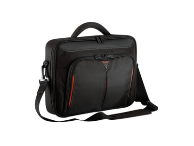 Targus | Classic | Fits up to size 14 " | Messenger - Briefcase | Black/Red | Shoulder strap