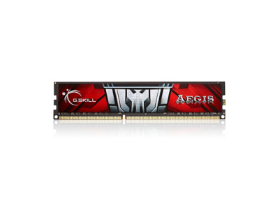 G.Skill | Aegis | 4 GB | DDR3 | 1600 MHz | PC/server | Registered No | ECC No