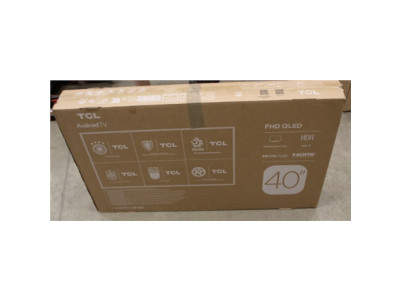 TCL QLED TV | 40S5K | 40 | Smart TV | Android TV | FHD | Black | UNPACKED, USED BATTERIES