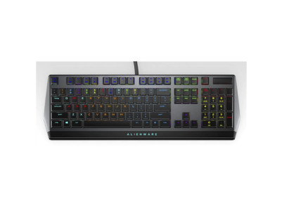 Dell | Alienware Gaming Keyboard | AW510K | Dark Gray | Mechanical Gaming Keyboard | Wired | RGB LED light | EN | English | Nume