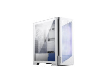 MSI | PC Case | MPG VELOX 300R AIRFLOW PZ WHITE | White | Mid-Tower | Power supply included No