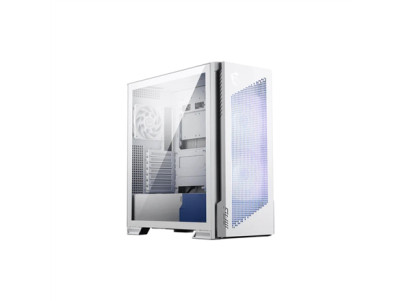 MSI | PC Case | MPG VELOX 300R AIRFLOW PZ WHITE | White | Mid-Tower | Power supply included No